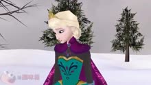 冰雪奇缘，二次元冰雪公主带来主题曲《let it go》，太好听了！