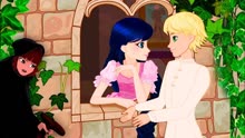 瓢虫雷迪剪纸童话：玛丽娜版的长发公主，公主用爱救了王子！