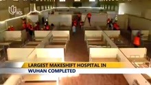 LARGEST MAKESHIFT HOSPITAL IN WUHAN COMPLETED