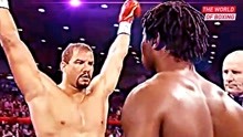 重量级拳王对决，刘易斯VS莫里森，场面极其激烈看得头皮发麻