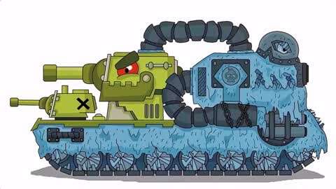 外国经典动画:将巨鼠坦克和利维坦合体在一起会怎么样?