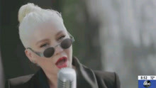 擦妈Christina Aguilera最新现场表演《花木兰》主题曲《Reflection》与《Loyal Brave True》！