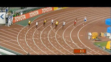 经典回顾田径世锦赛200米决赛，泰森盖伊强势秒杀博尔特！