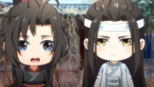 [图]魔道祖师Q版：蓝湛眼里的魏婴VS别人眼里，美男子和捣蛋鬼的区别