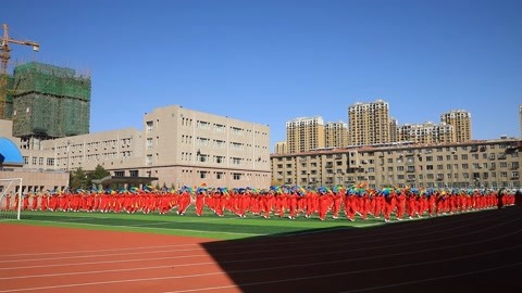 通辽市科尔沁区第三中学大型团体操