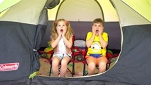 戴安娜乐园：戴安娜和罗马挑战帐篷过夜24小时，世界都震惊了！