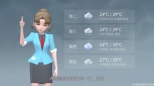 长沙市2021年6月27日天气预报