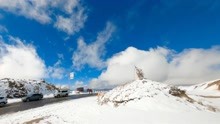 FPV穿越机4K航拍-川西康定赏雪景-拍摄于2021年10月23日15时