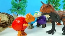 恐龙变形蛋变形蛋恐龙找妈妈