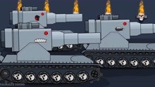 坦克动画：布恩坦克在多利安内部狂轰滥砸，朵拉成功关押苏联坦克