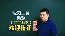 [图]《沈园二首.其一》陆游｜伤心桥下春波绿，曾是惊鸿照影来