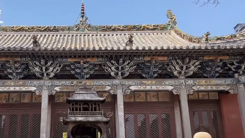 忻州城区泰山庙:供奉东岳大帝,古色古香人流如织