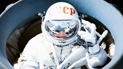苏联太空行走图片