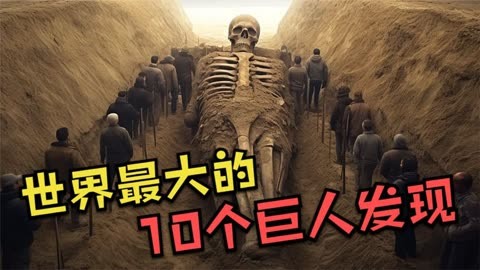 世界最大的10个巨人发现!身高6米的人类骸骨,让科学家难以置信